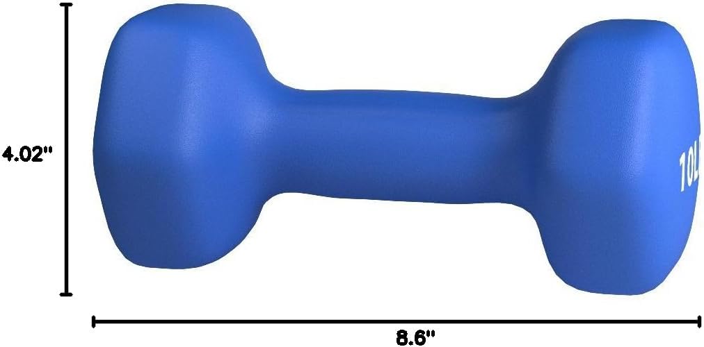 Grip-N-Lift Neoprene Dumbbells