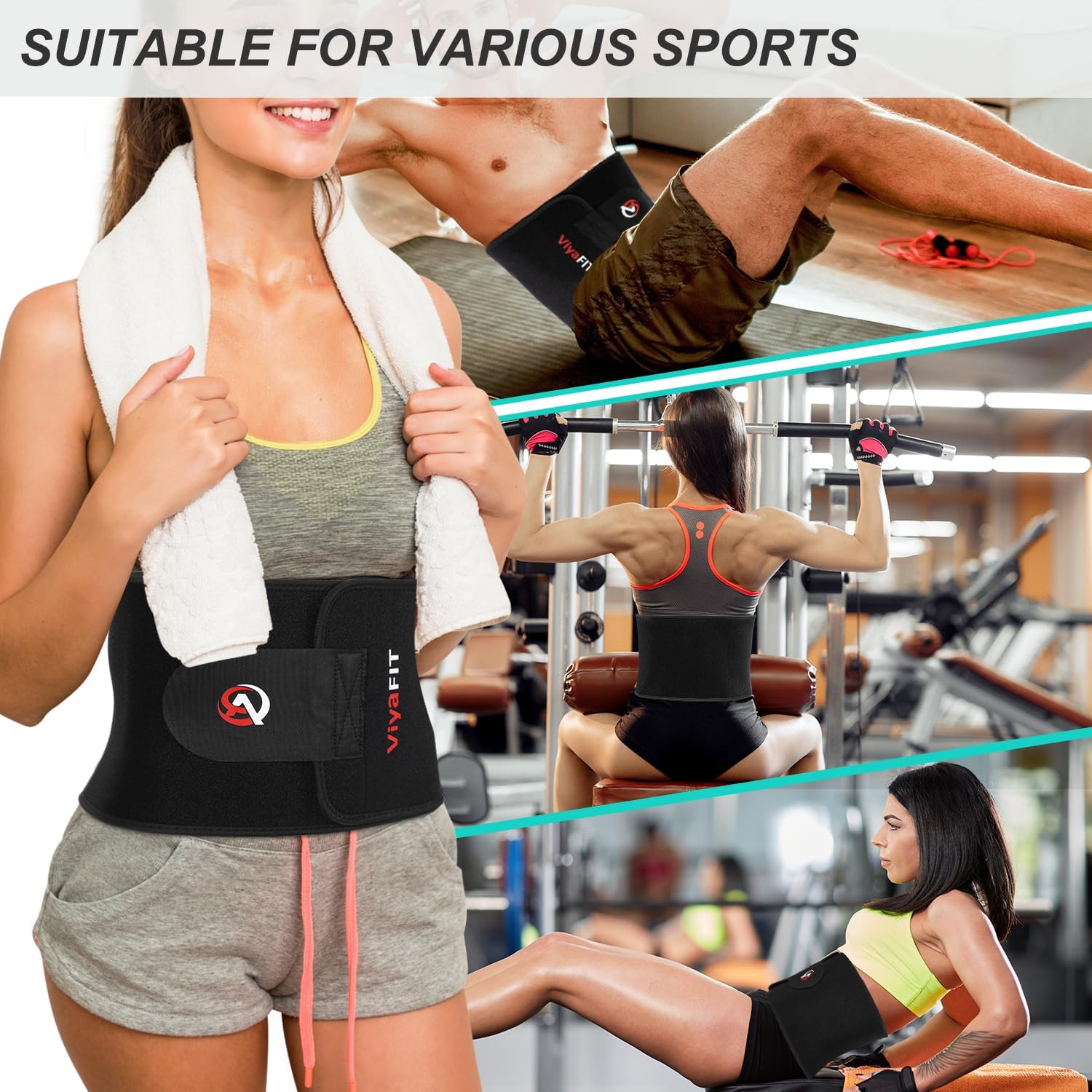 SweatBoost Waist Shaper Belt