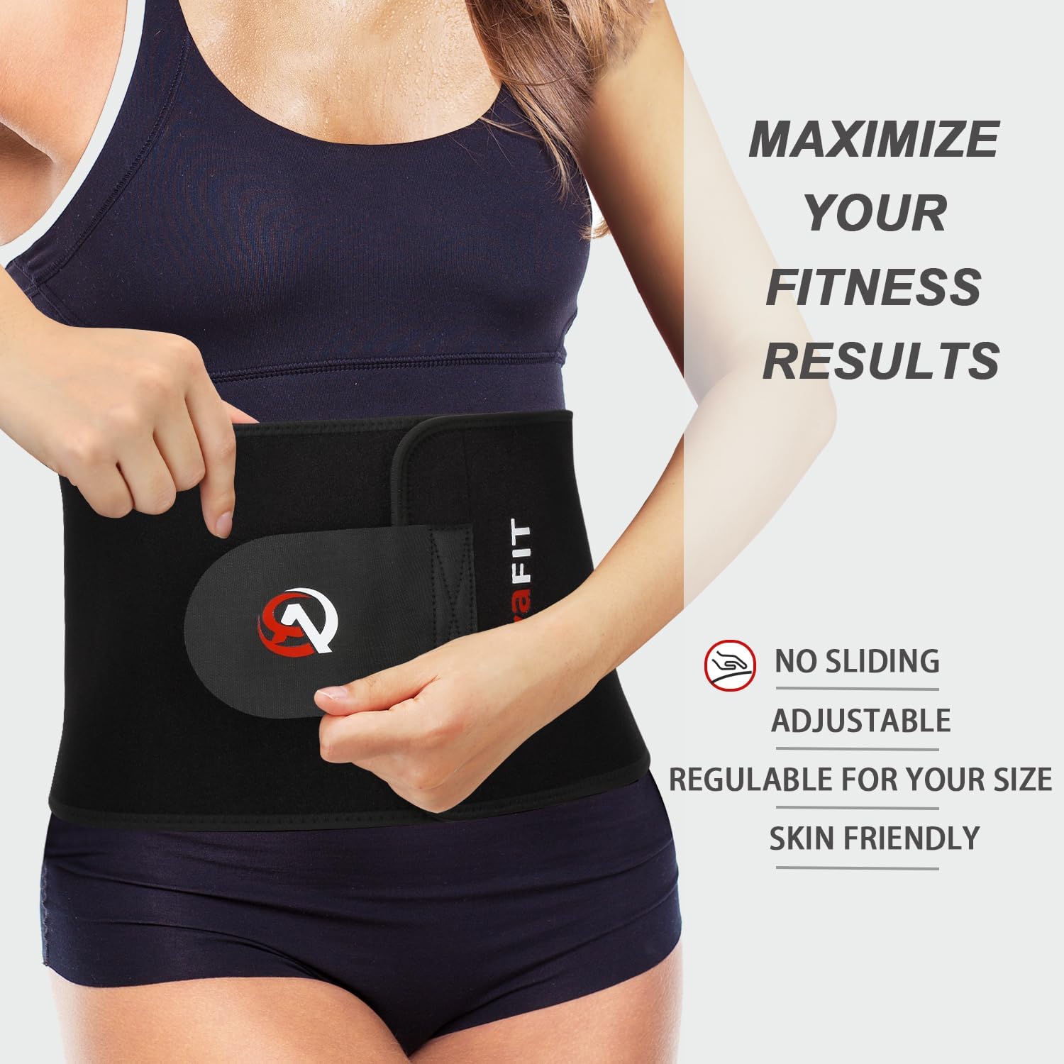 SweatBoost Waist Shaper Belt